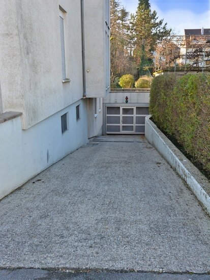 Einfahrt zur Tiefgarage