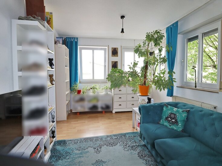 Blick in den Wohnbereich