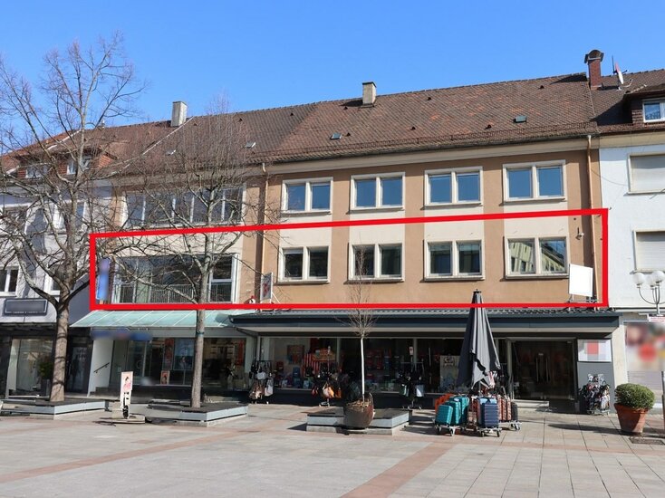 Blick auf die Gewerbefläche
