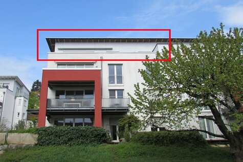 Bild 3-Zi.-Dachgeschosswohnung in der Kernstadt von Bruchsal!