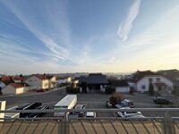 Ausblick vom Balkon