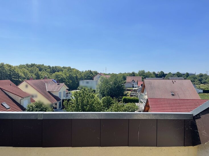 Blick von der Dachterrasse